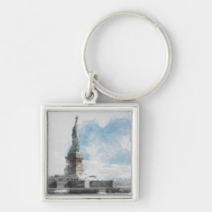 Manhattan Nyc Liberty Statue Schlüsselanhänger