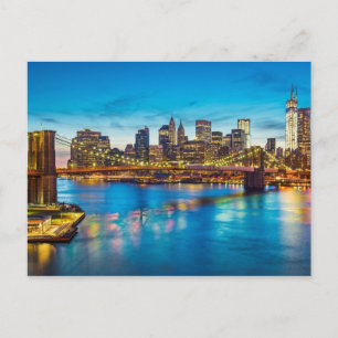Manhattan Postcard Postkarte