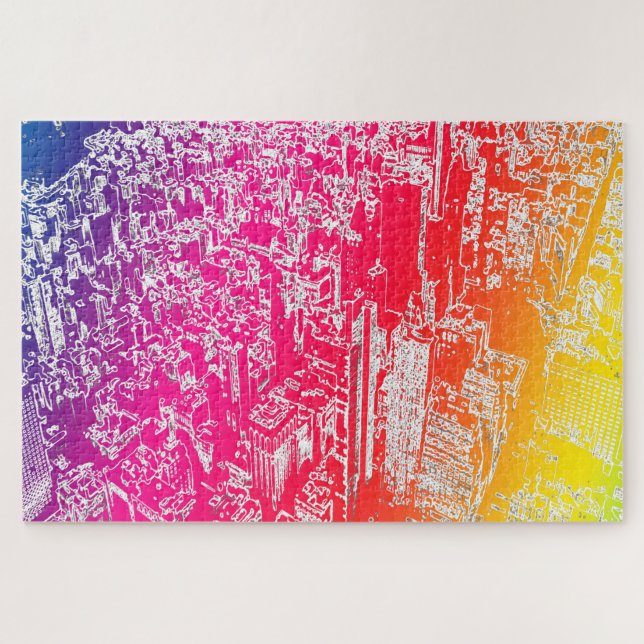 Manhattan-Regenbogen (Horizontal)
