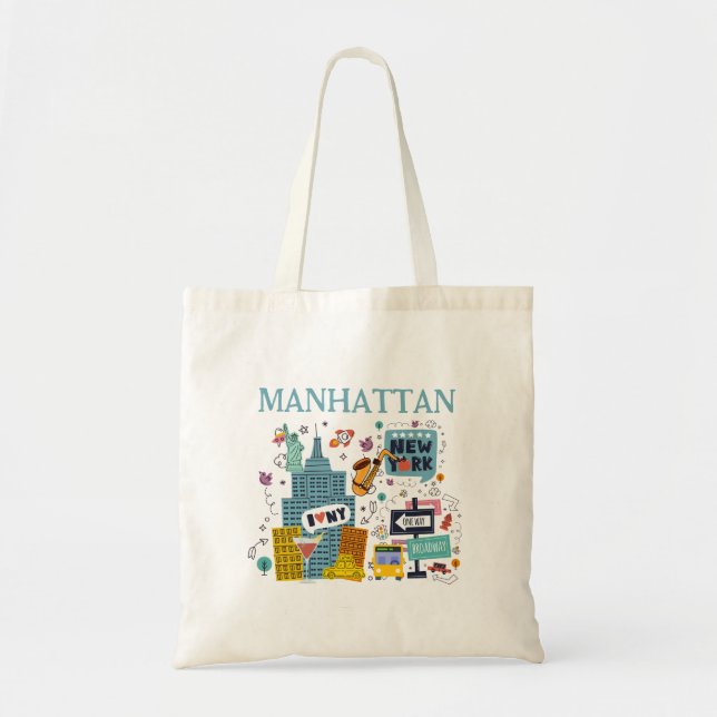 Manhattan Sac fourre-tout de New York (Devant)
