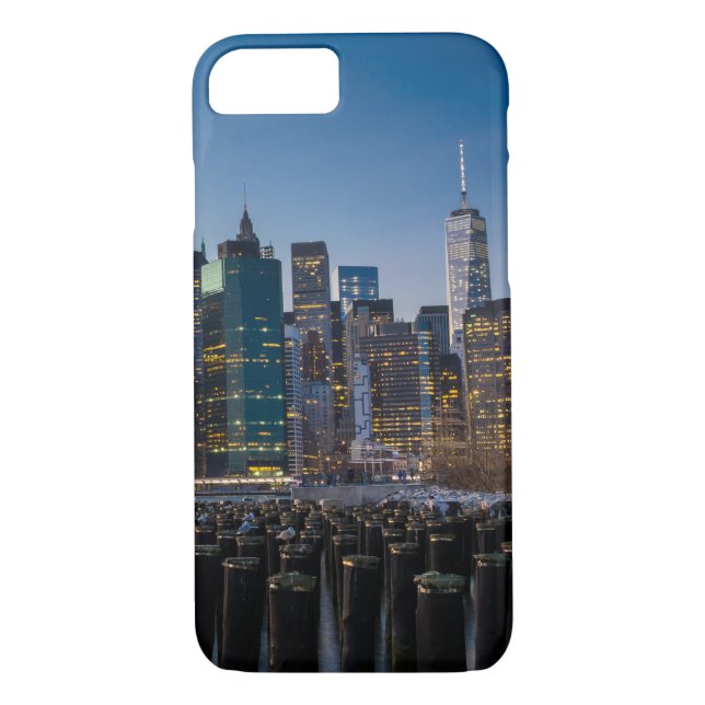 Manhattan Skyline Coque iphone (Dos)