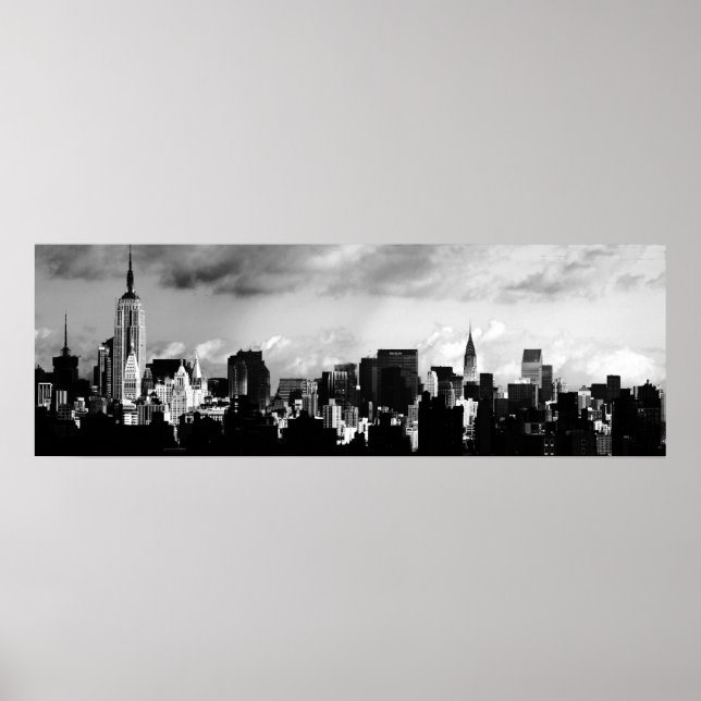 Manhattan Skyline Poster (Vorne)