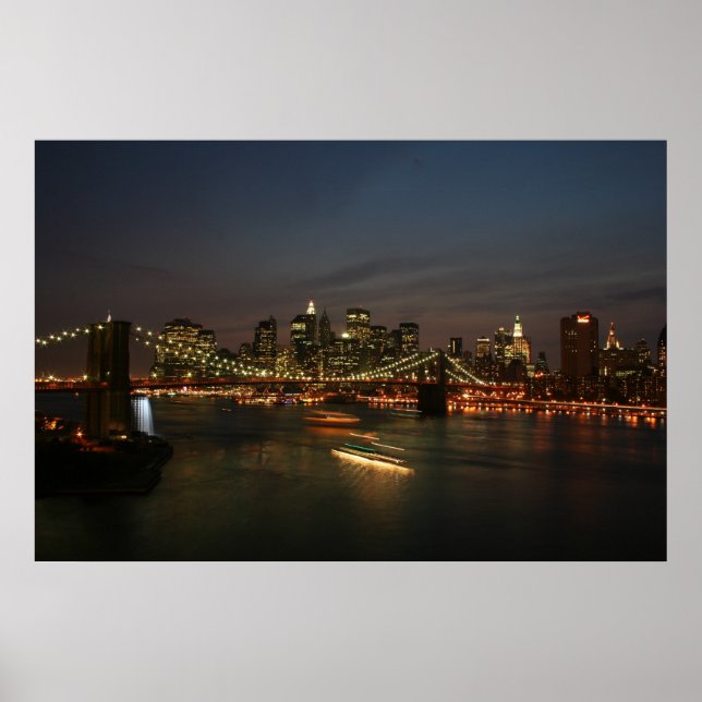 Manhattan Skyline Poster (Vorne)