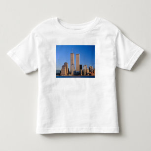 Manhattan Skyline und Hudson River, New York, 2 Kleinkind T-shirt