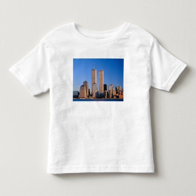 Manhattan Skyline und Hudson River, New York, 2 Kleinkind T-shirt (Vorderseite)