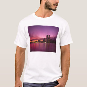 Manhattan Skyline und Hudson River, New York, T-Shirt
