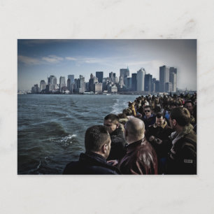 Manhattan Touristen Postkarte