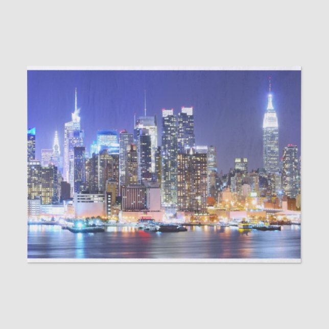 Manhattan Urban City Seidenpapier (Vorderseite)