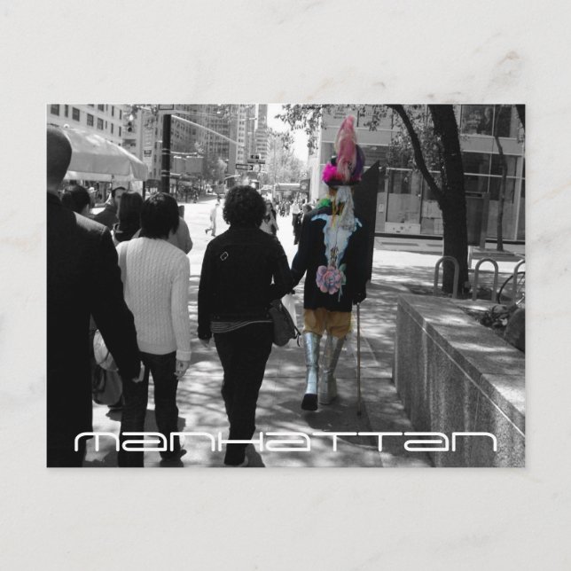 Manhattan VI Postkarte (Vorderseite)