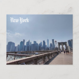 Manhattan View from Brooklyn postcard New York Postkarte