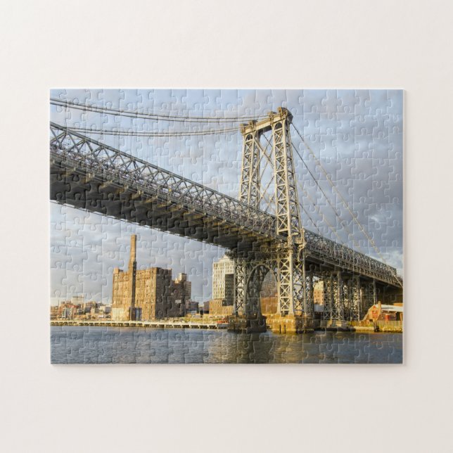 Manhatten Bridge New York. Jigsaw Puzzle (Horizontal)