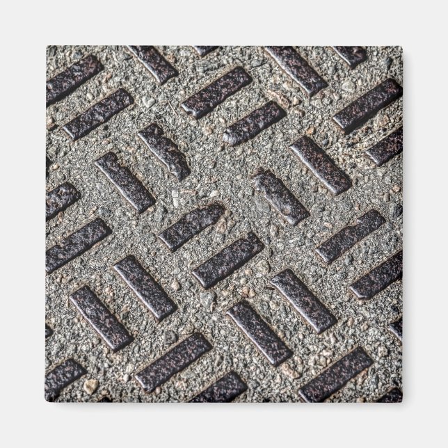 Manhole Cover Magnet (Vorne)
