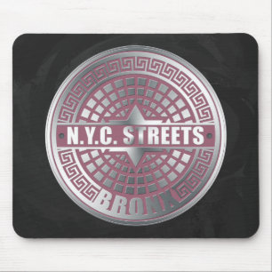 Manhole Covers Bronx Mousepad