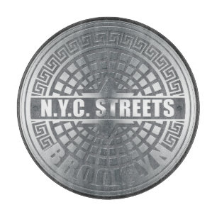Manhole Covers Brooklyn Schneidebrett
