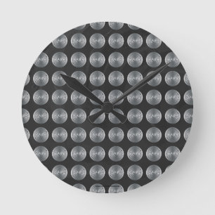 Manhole Covers NYC Runde Wanduhr