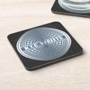 Manhole Covers NYC Untersetzer