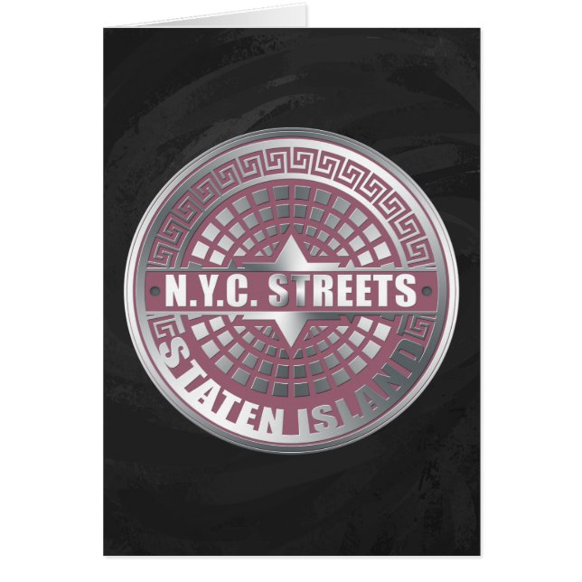 Manhole Covers Staten Island (Vorne)