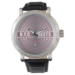 Manhole CoversNYC Armbanduhr