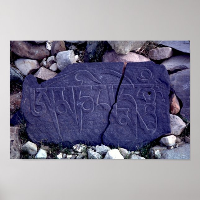 Mani-Stein Poster (Vorne)