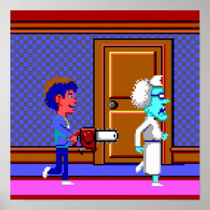 Maniac Mansion 01 Poster