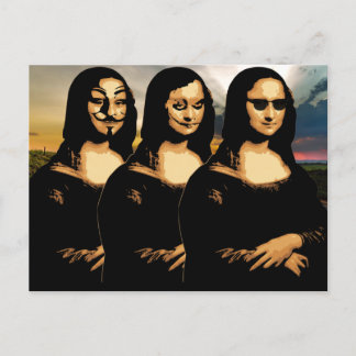Manic Realities Road Trip Canvas Print Postkarte