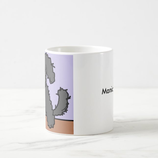 Manic Welpen-Tasse Kaffeetasse (Mittel)