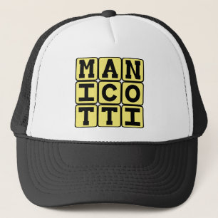 Manicotti, Käsiger Nudelauflauf Truckerkappe