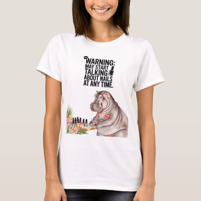 Manicure Coastal Beauty Staff  T-Shirt (Vorderseite)