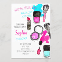 Manicure Mani Padi Make-up Girl Geburtstag