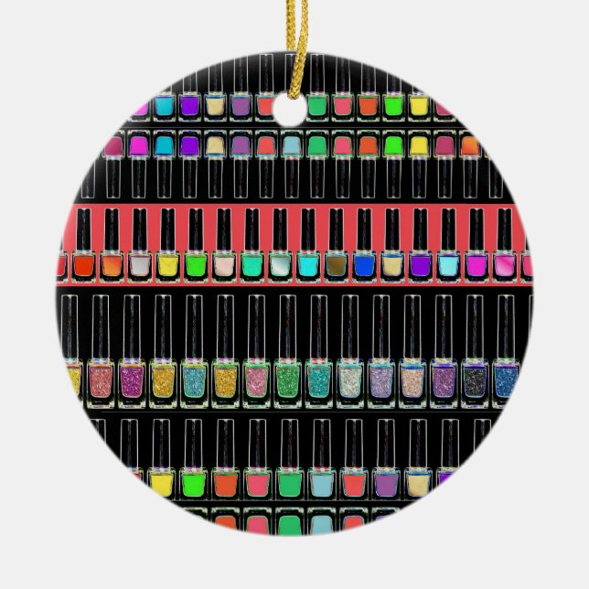 Manicure Nail Art Keramik Ornament (Vorne)