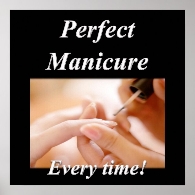 Manicure Poster Matte (Vorne)