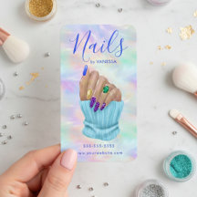 Manicurist Künstler Nagelstudio Stylisch Opal
