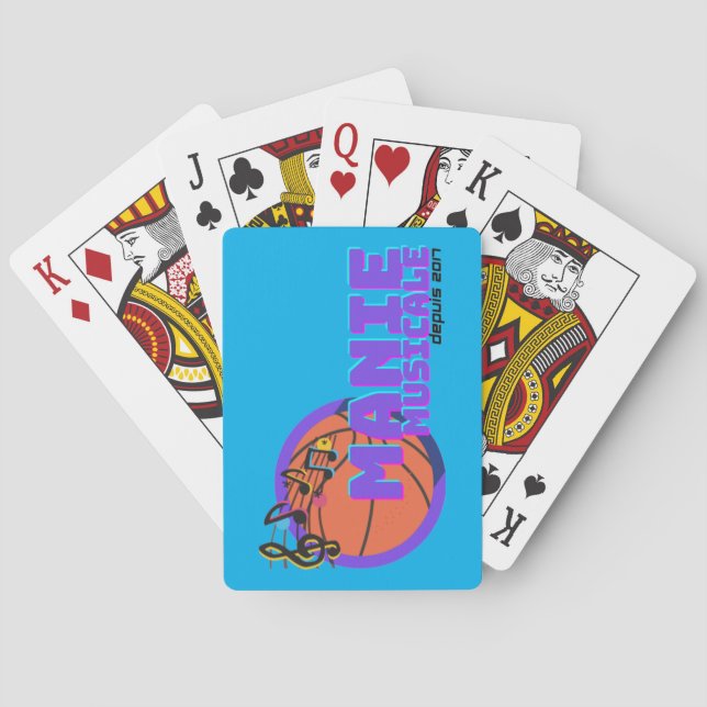 Manie Musicale Playing Cards Spielkarten (Rückseite)