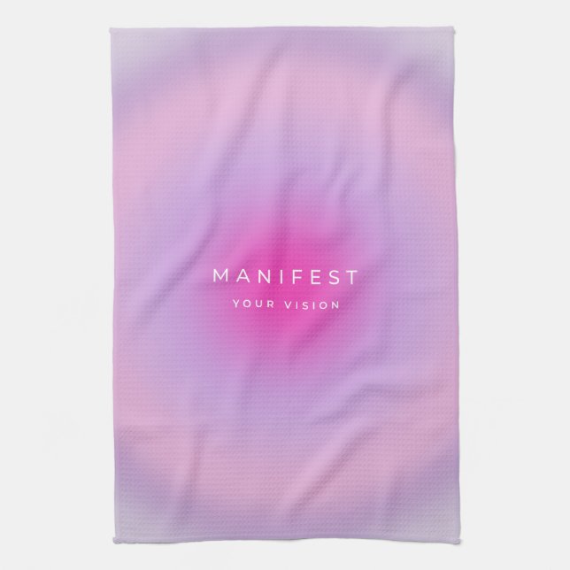 Manifest der Sehschärfe Geschirrtuch (Vertikal)