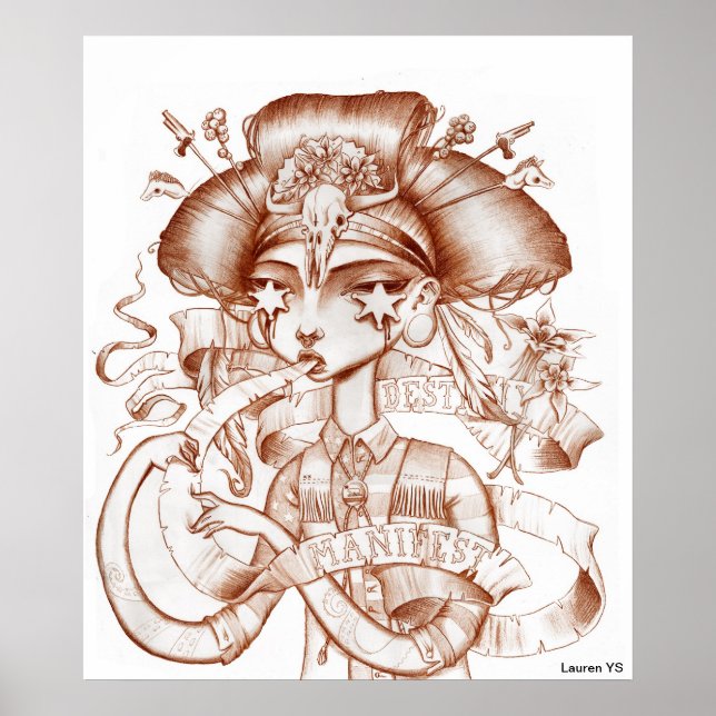 Manifest Destiny Poster (Vorne)