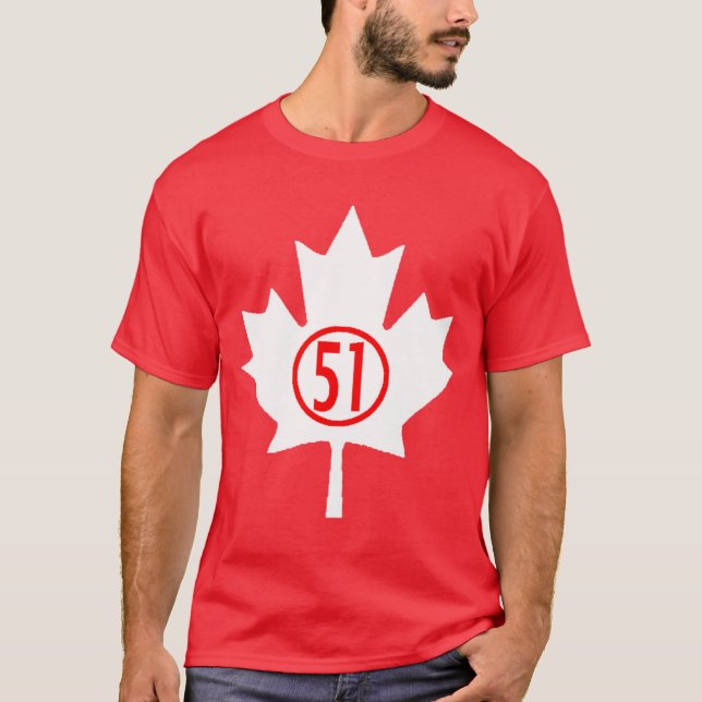 Manifest Destiny Red T-Shirt (Vorderseite)