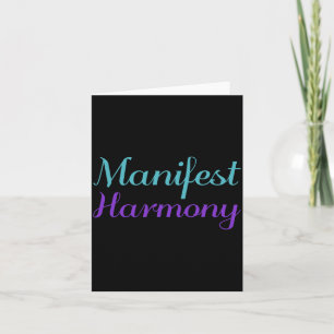 Manifest Harmony Suizidpräventionsbewusstsein Karte
