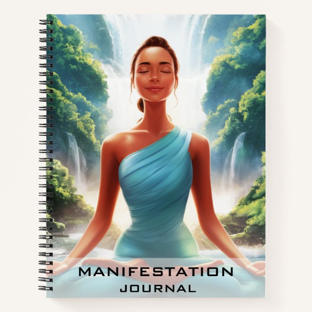 *~* Manifestation AP85 Manifesting Water fall Notizbuch (Vorderseite)