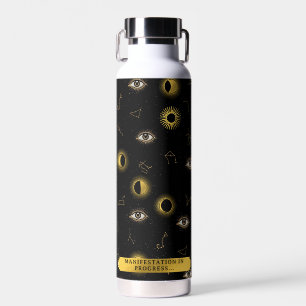 Manifestation Celestial Sun & Moon Zodiac Eye Trinkflasche