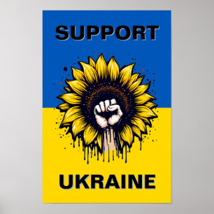 Manifestation Poster Soutien Ukraine Télécharger