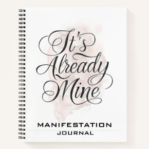 *~* Manifestation Rose Gold Manifest AP85 Notizbuch
