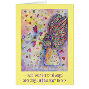 Manifestation Universe Angel Art Cartes de voeux