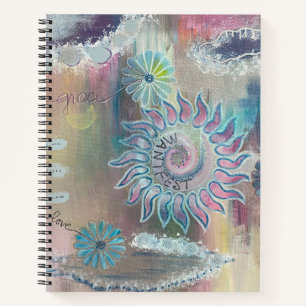 Manifestationsjournal mit Mantra oder wähle dein e Notizbuch