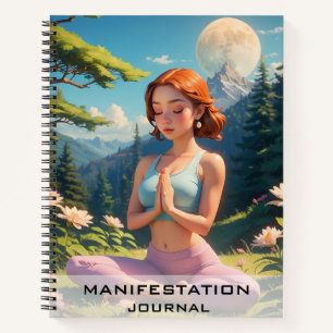 *~* Manifestationsmond AP85 Manifesting Lady Notizbuch