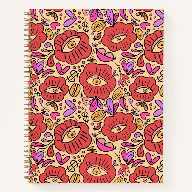 Manifeste de Doodest Oeil Carnet Spiral (Devant)
