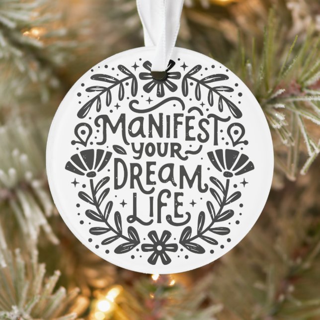 Manifeste ta vie de rêve manifestant une affirmati (Arbre)