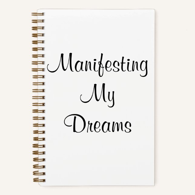 Manifester mon Carnet de rêves (Recto)