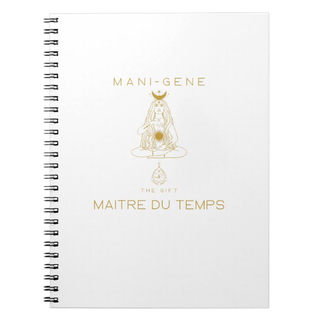 Manifesting Generator Typ Humandesign Notizblock (Vorderseite)