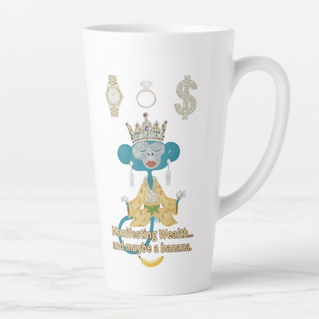 manifesting wealth milchtasse (Rechts)