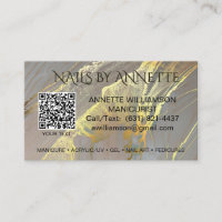 Maniküre Nageltechniker Gold Akzent 